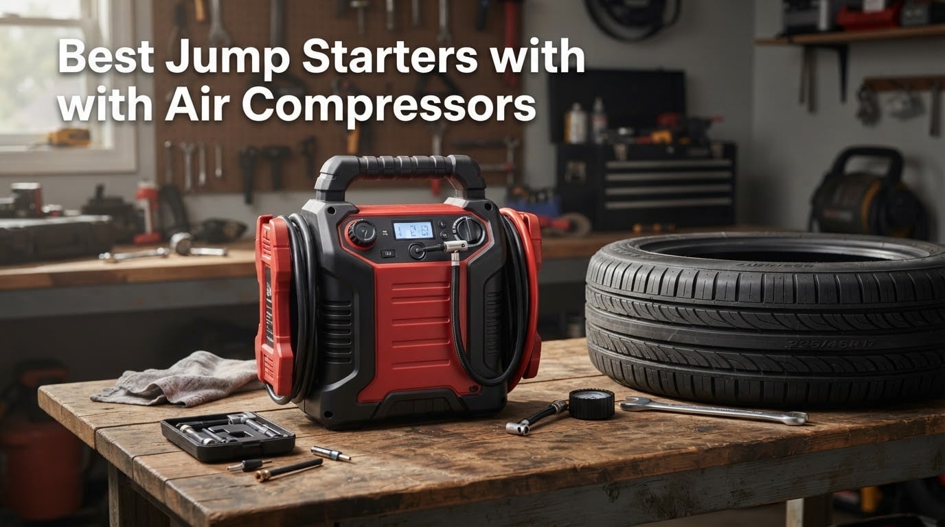 Best Jump Starters with Air Compressors