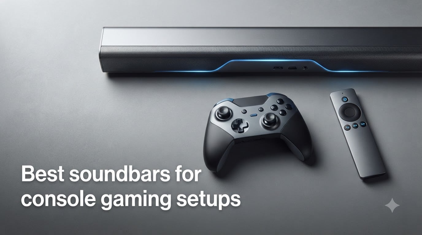 Best soundbars for console gaming setups