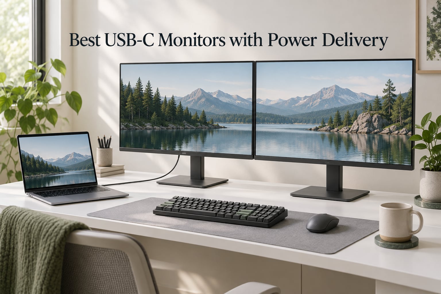 Best USB-C Monitors with Power Delivery