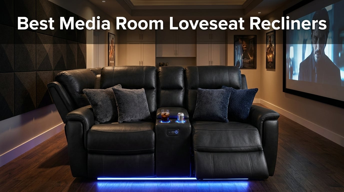 Best Media Room Loveseat Recliners