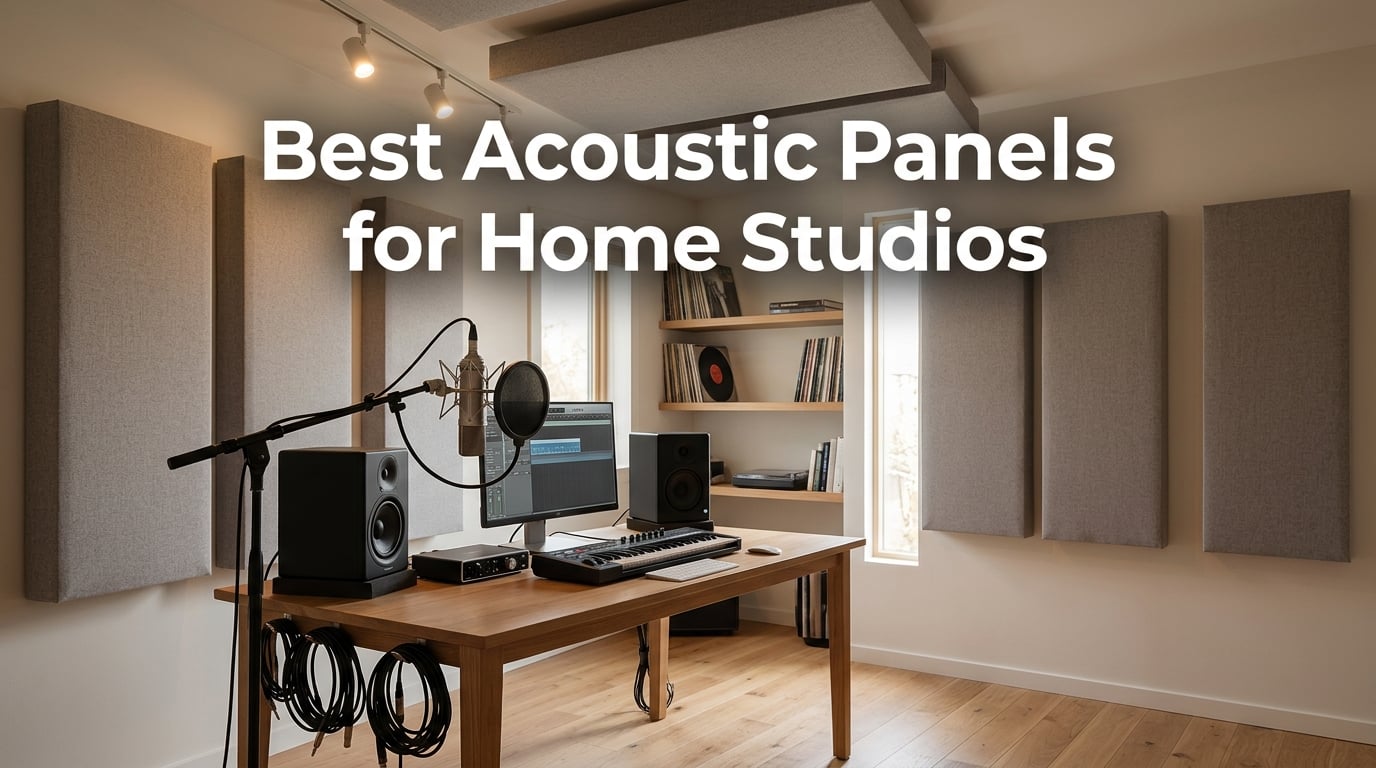 Best Acoustic Panels for Home Studios