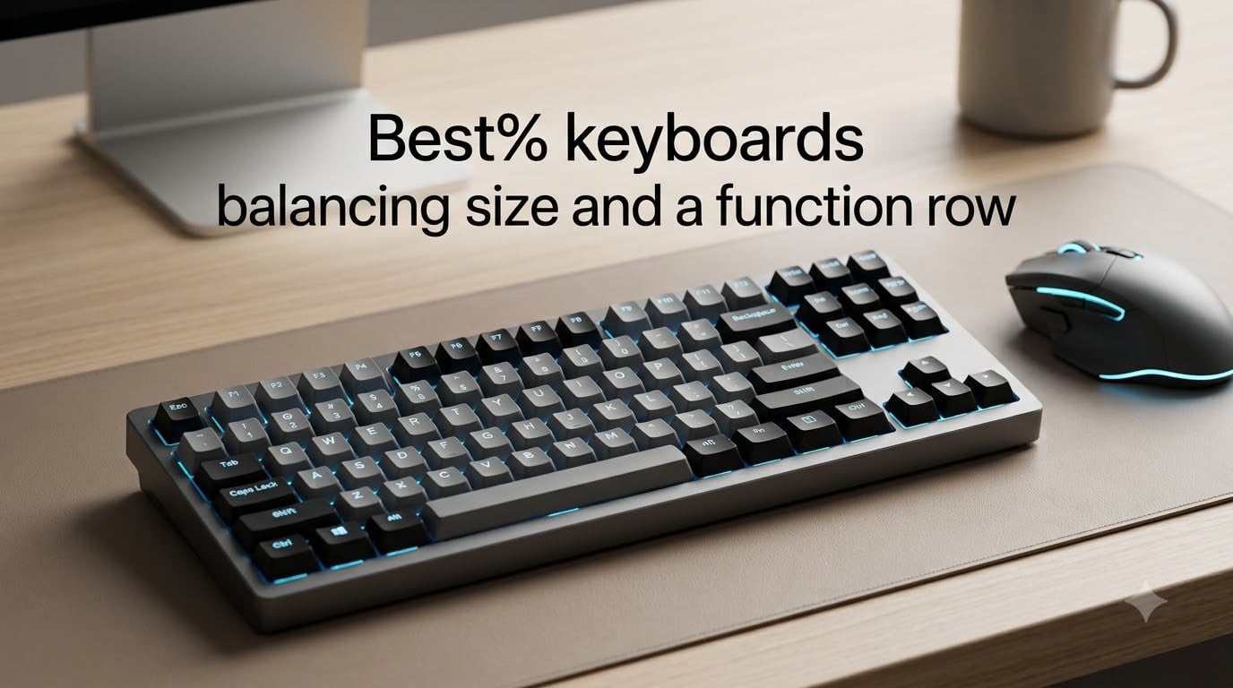 Best 75% keyboards balancing size and a function row