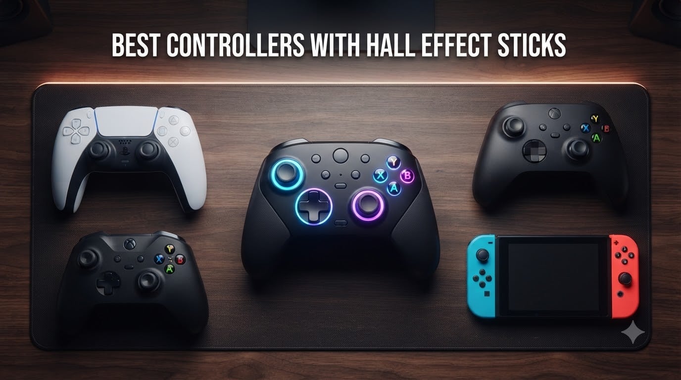 Best Controllers With Hall Effect Sticks