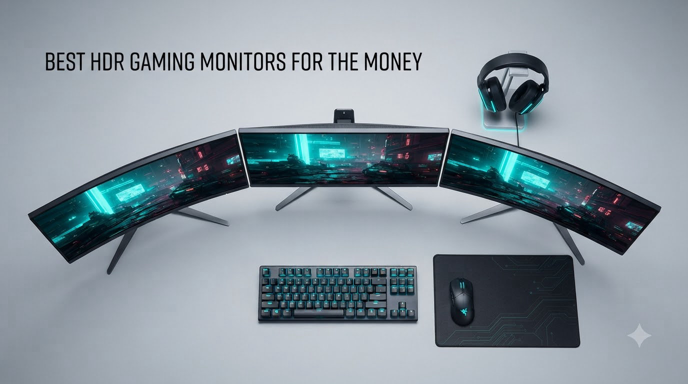 Best HDR Gaming Monitors for the Money