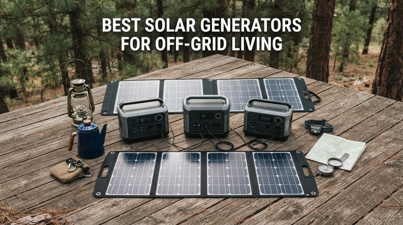Best Solar Generators for Off-Grid Living