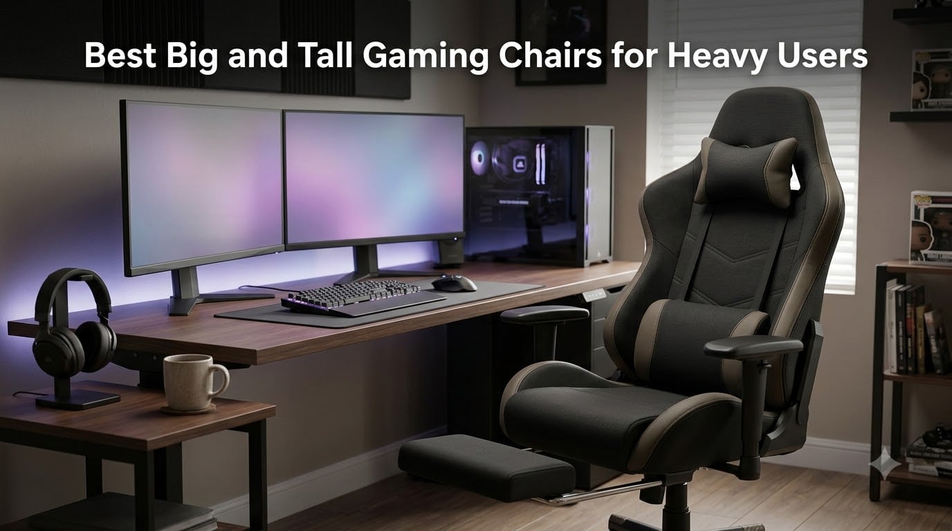 Best Big and Tall Gaming Chairs for Heavy Users