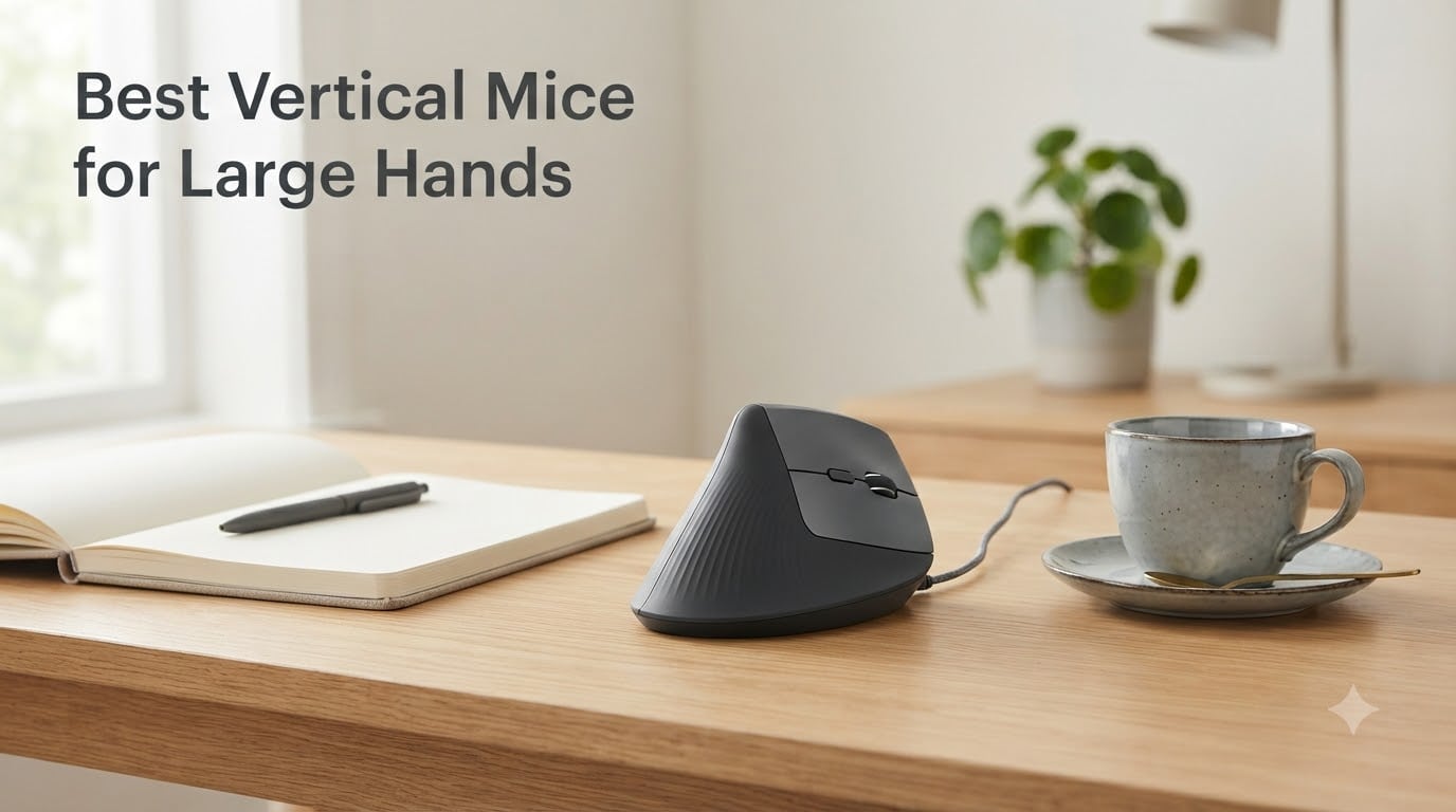 Best Vertical Mice for Large Hands