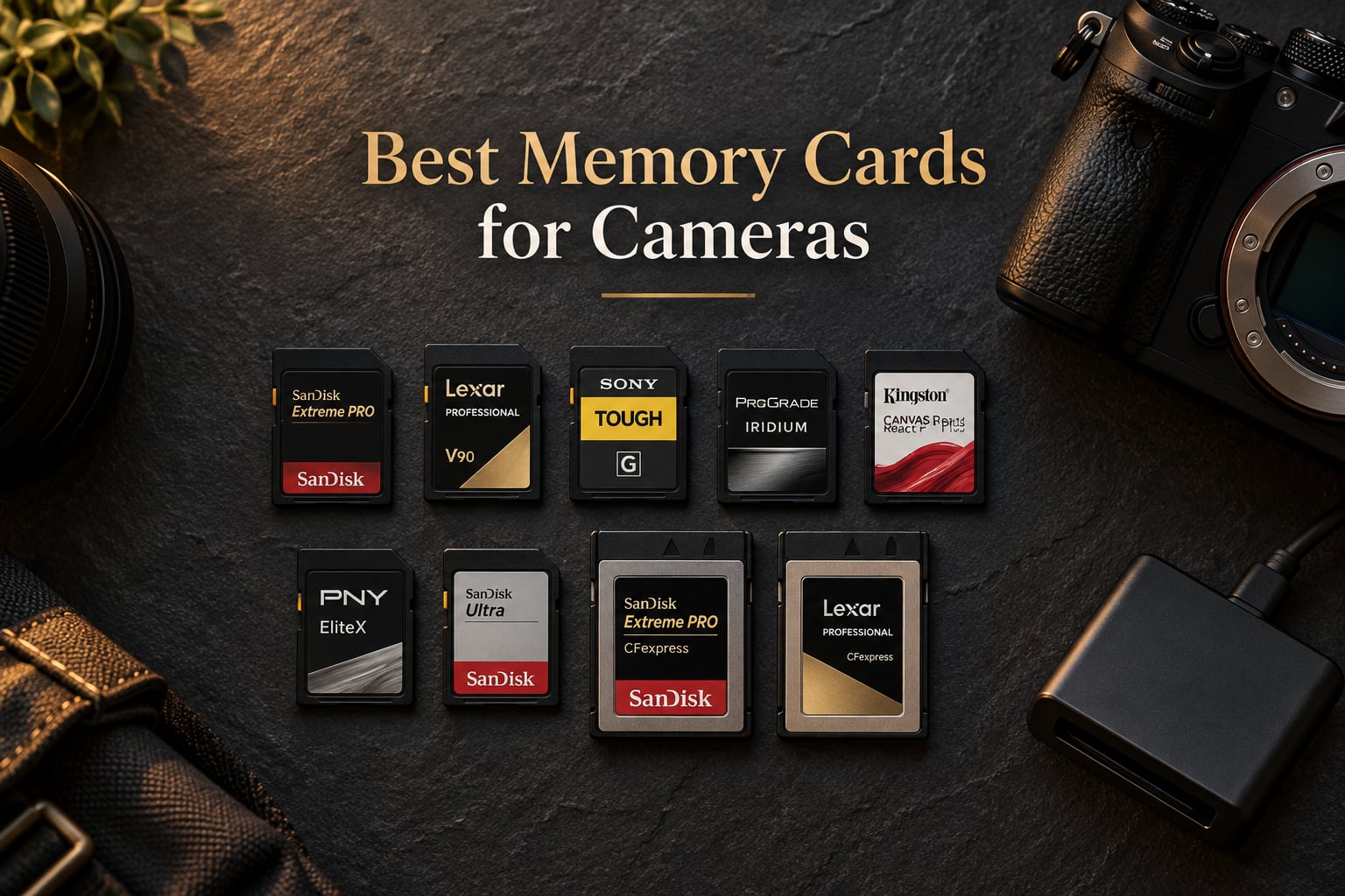 Best Memory Cards for Cameras