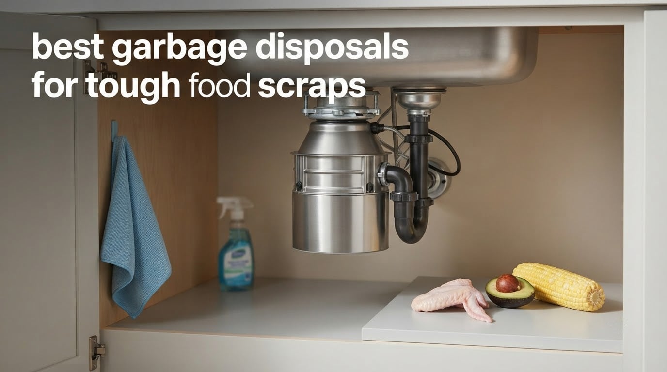 best garbage disposals for tough food scraps