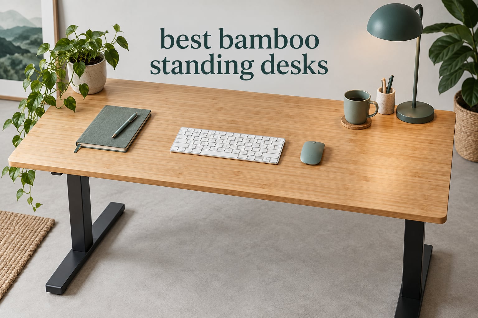 best bamboo standing desks
