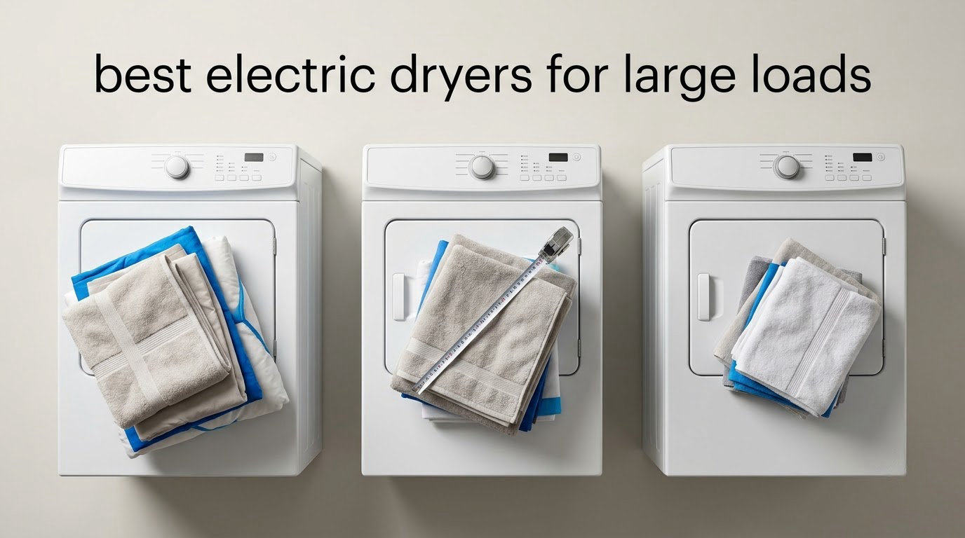 best electric dryers for large loads