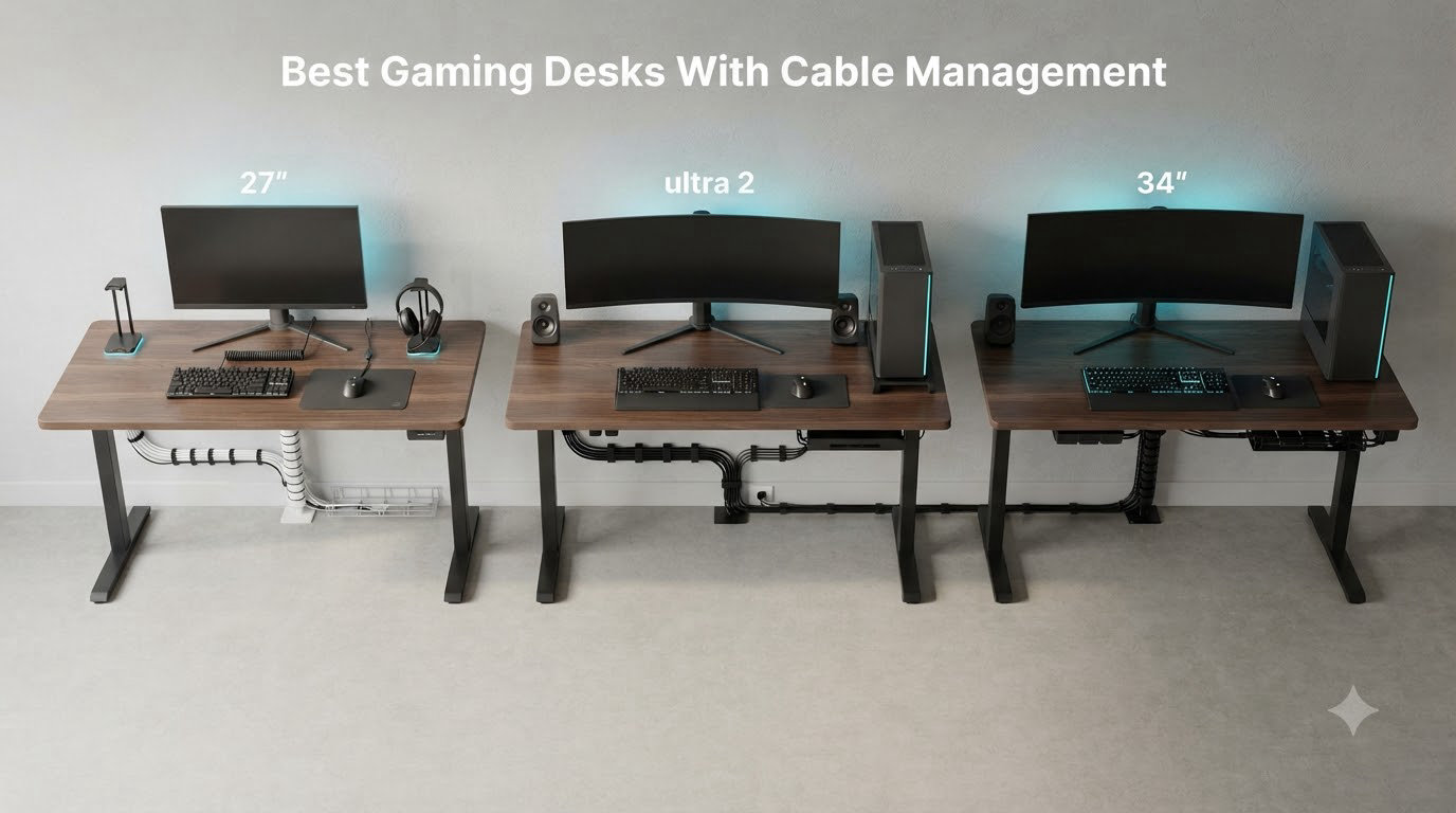 Best Gaming Desks With Cable Management