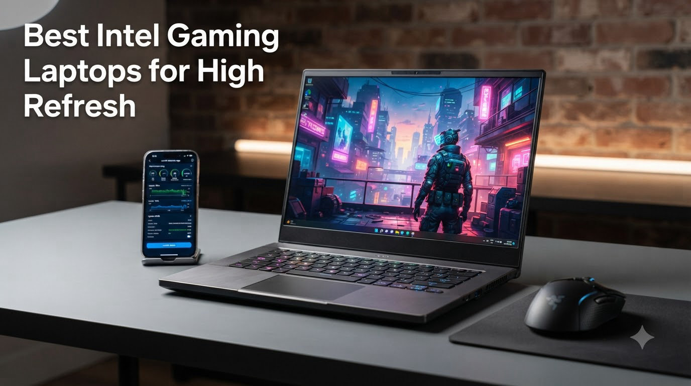 Best Intel Gaming Laptops for High Refresh