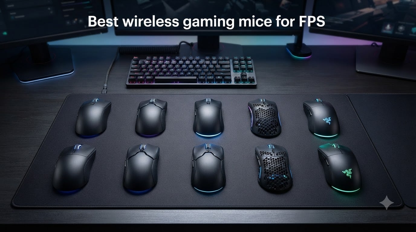 Best wireless gaming mice for FPS