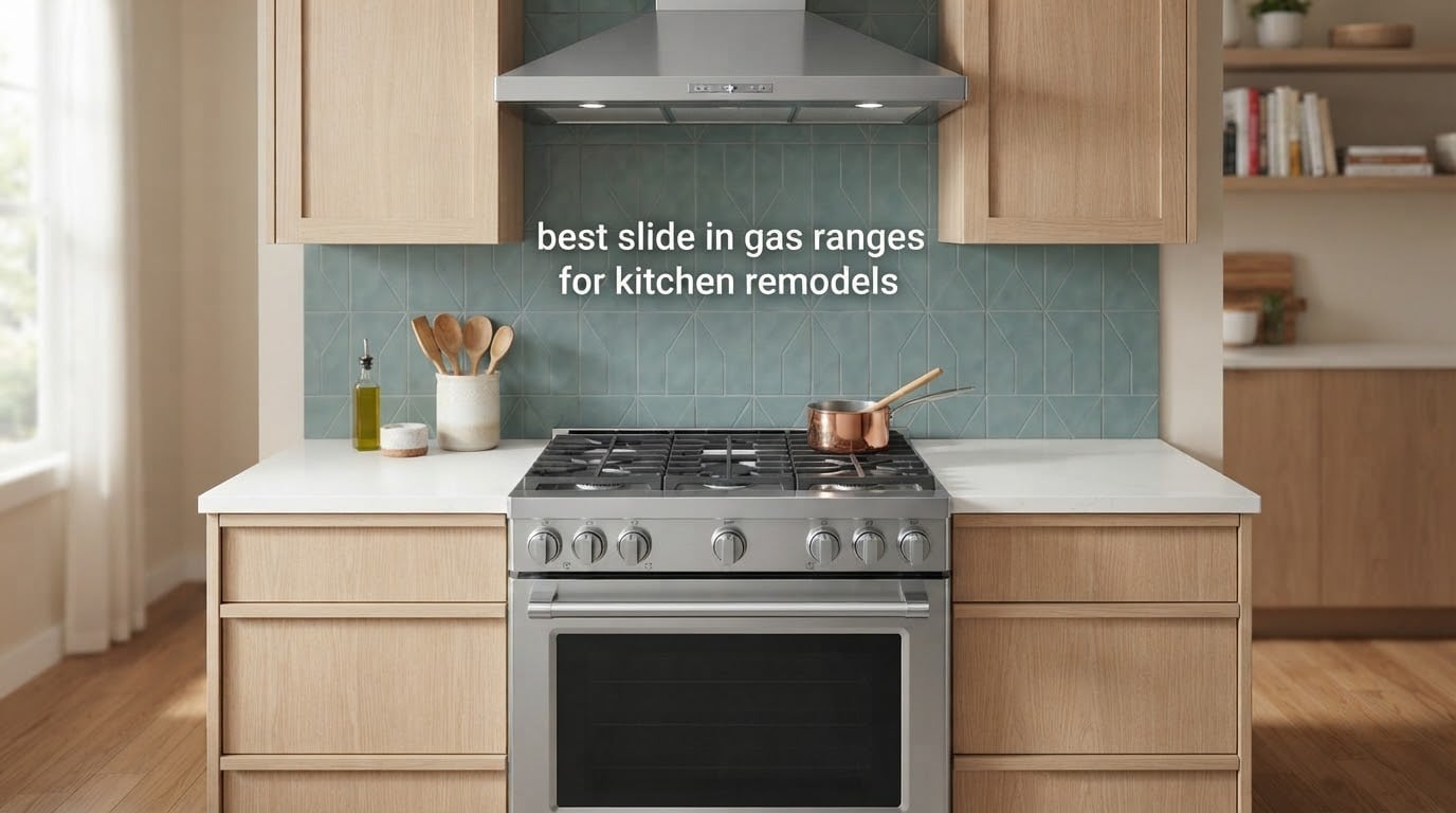 best slide in gas ranges for kitchen remodels