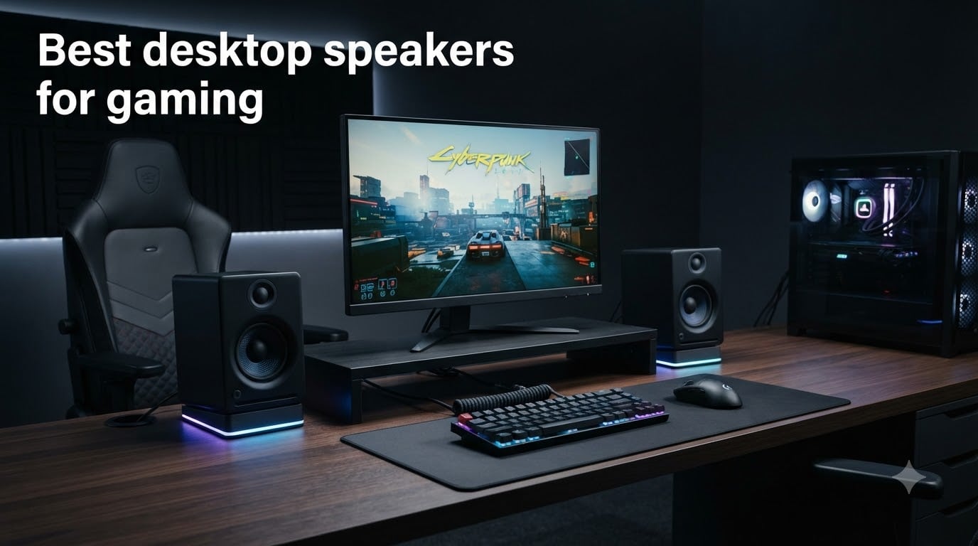 Best desktop speakers for gaming