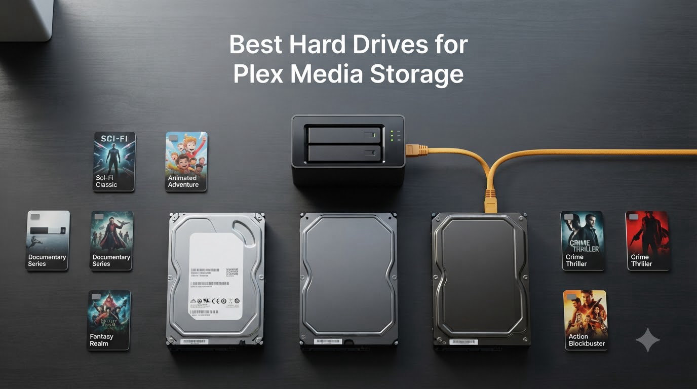 Best Hard Drives for Plex Media Storage