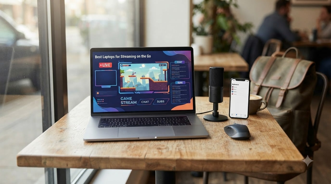 Best Laptops for Streaming on the Go