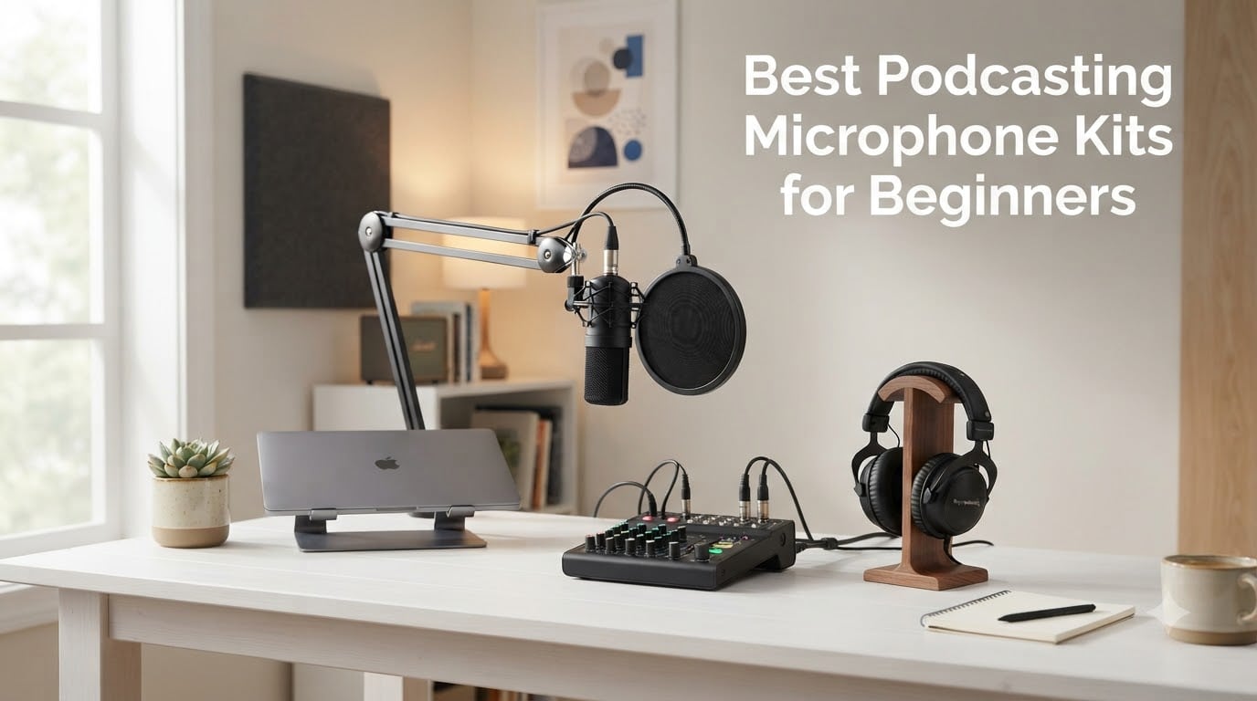 Best Podcasting Microphone Kits for Beginners