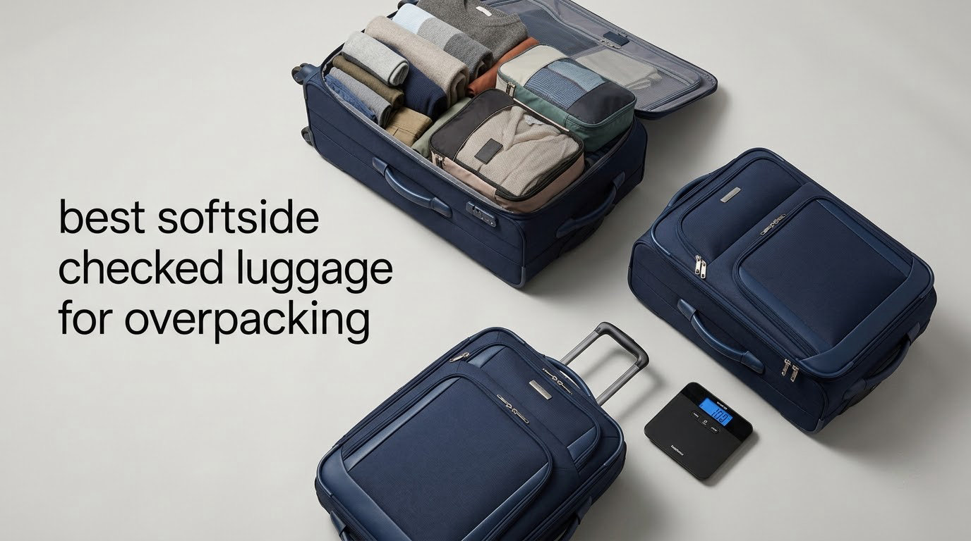 best softside checked luggage for overpacking
