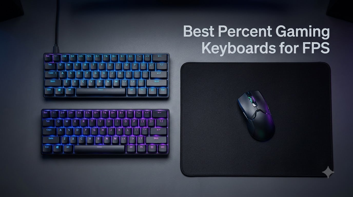 Best 60 Percent Gaming Keyboards for FPS
