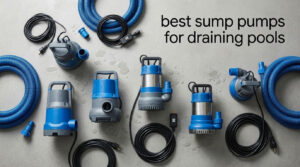 best sump pumps for draining pools