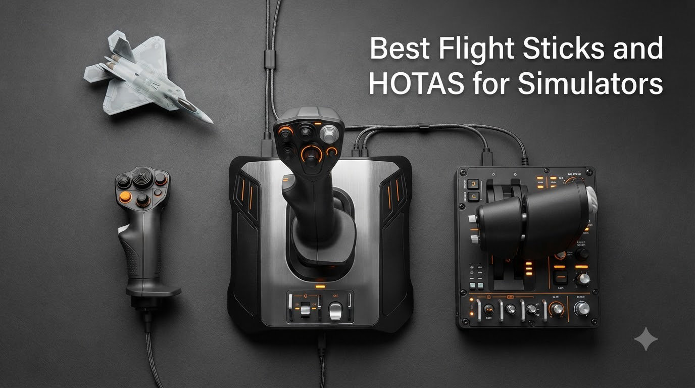 Best Flight Sticks and HOTAS for Simulators