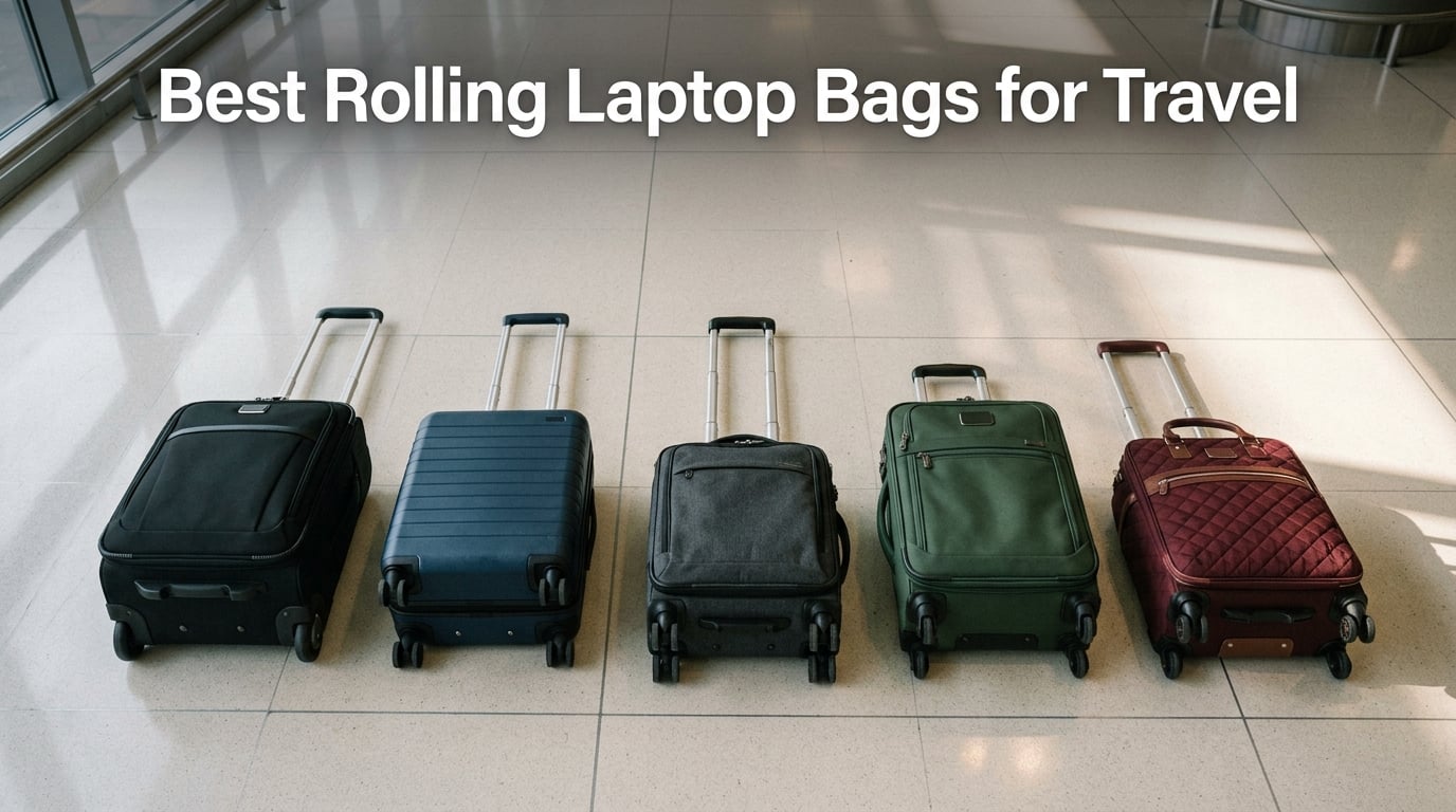 Best Rolling Laptop Bags for Travel