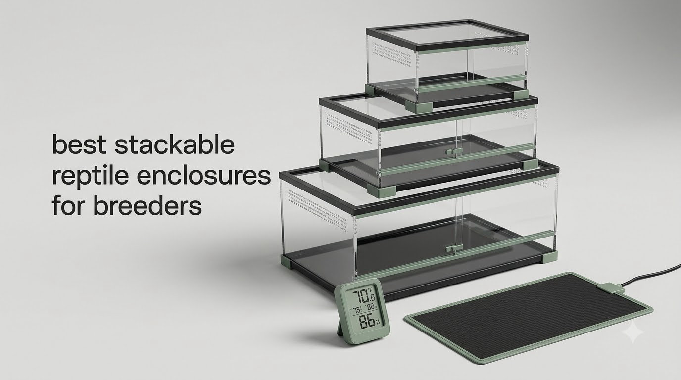 best stackable reptile enclosures for breeders