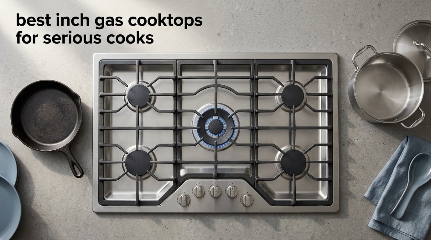 best 36 inch gas cooktops for serious cooks