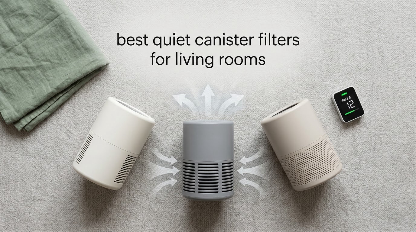 best quiet canister filters for living rooms