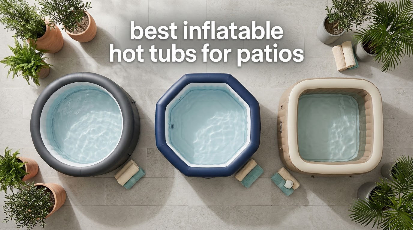 best inflatable hot tubs for patios