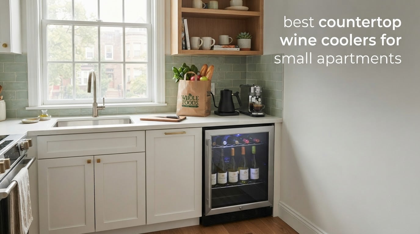 best countertop wine coolers for small apartments