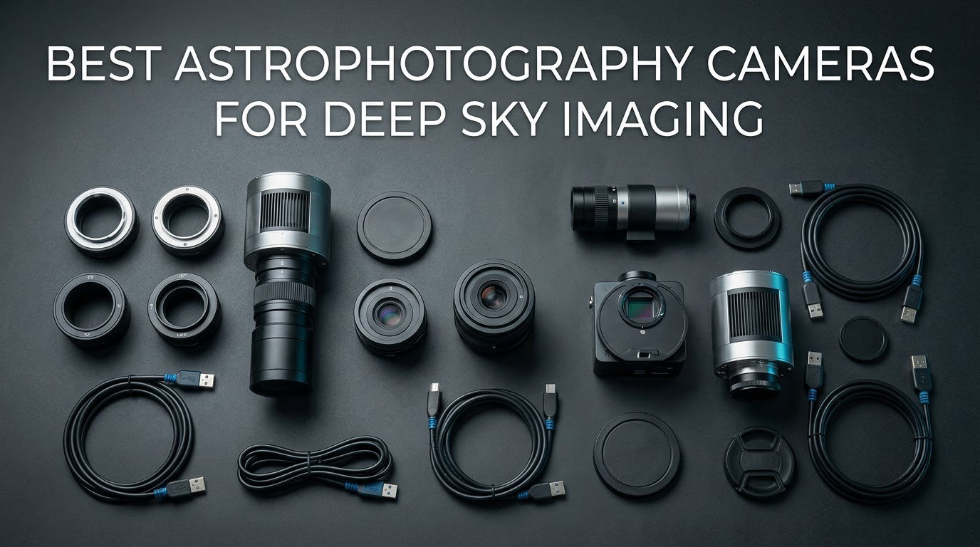 best astrophotography cameras for deep sky imaging