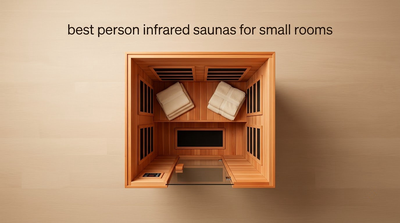 best 2 person infrared saunas for small rooms