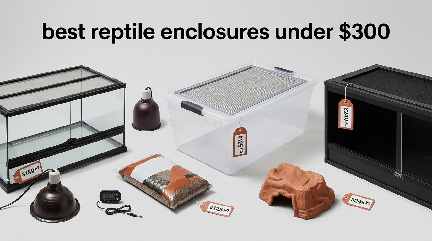 best reptile enclosures under $300