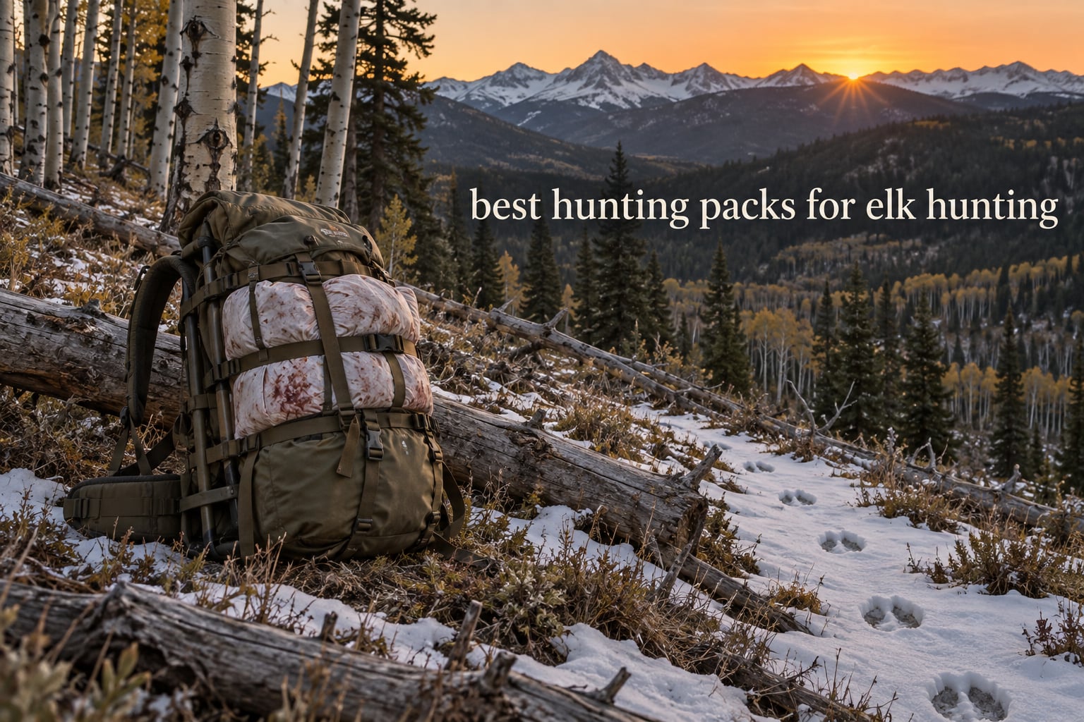 best hunting packs for elk hunting