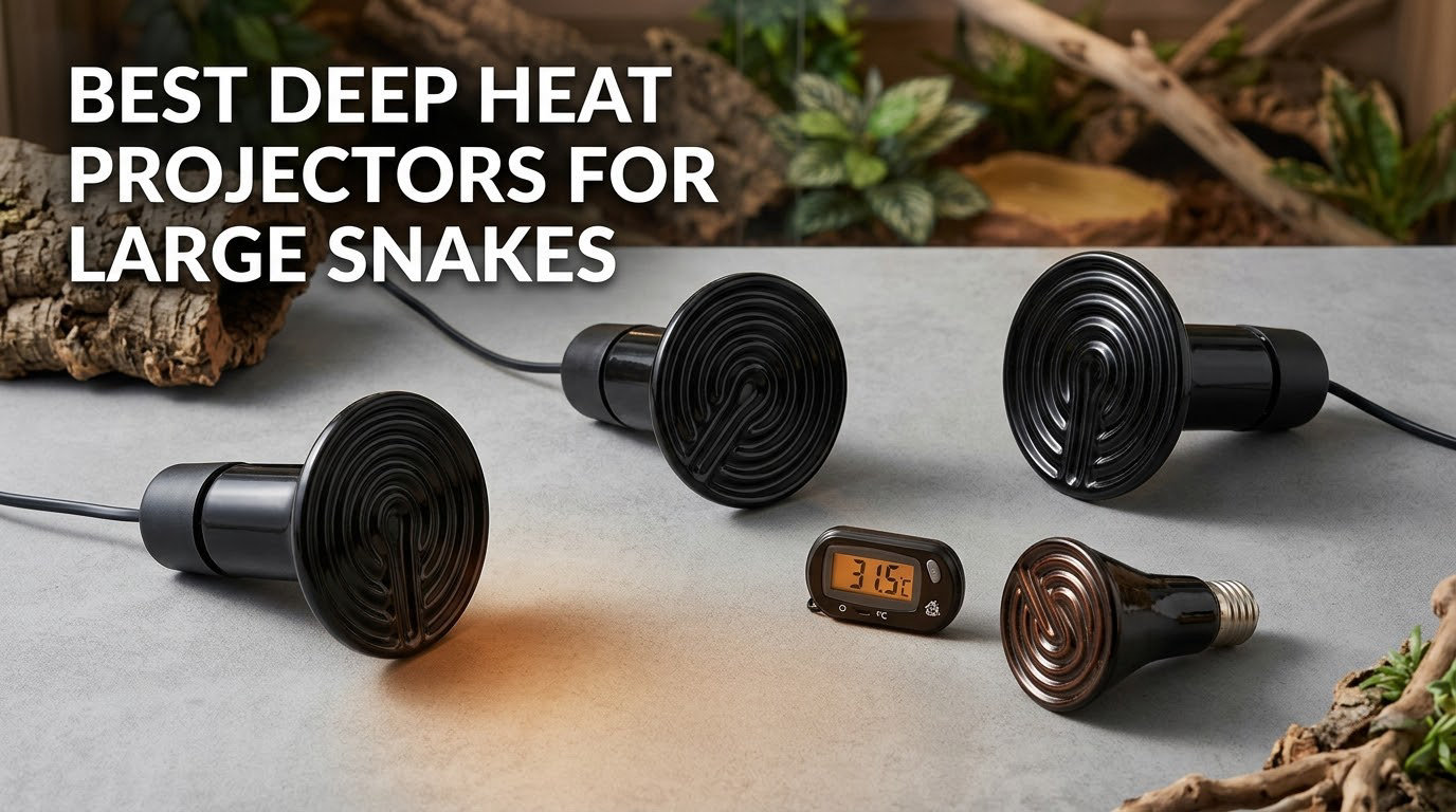 best deep heat projectors for large snakes