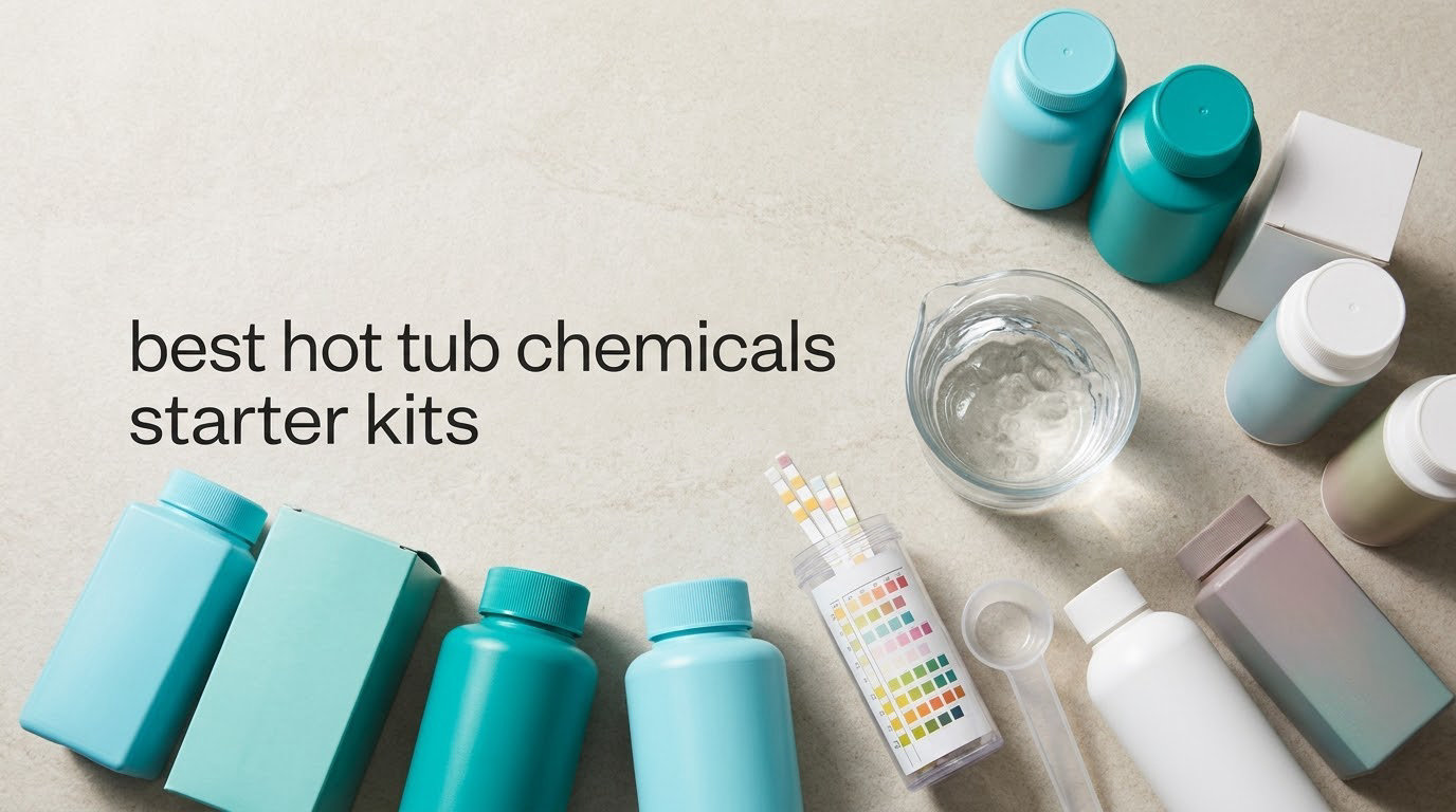 best hot tub chemicals starter kits