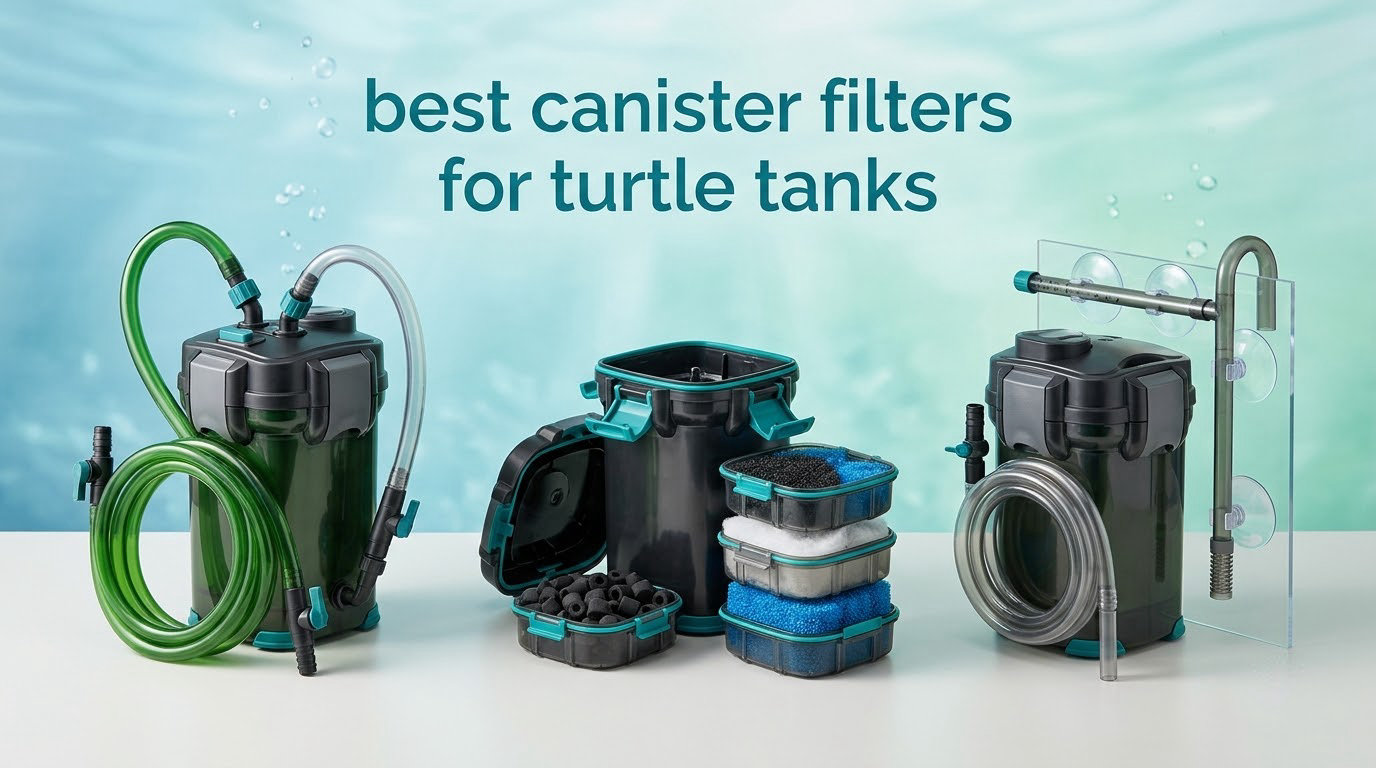best canister filters for turtle tanks