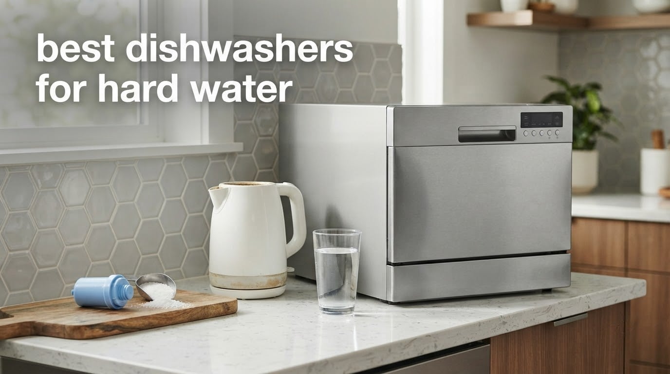 best dishwashers for hard water