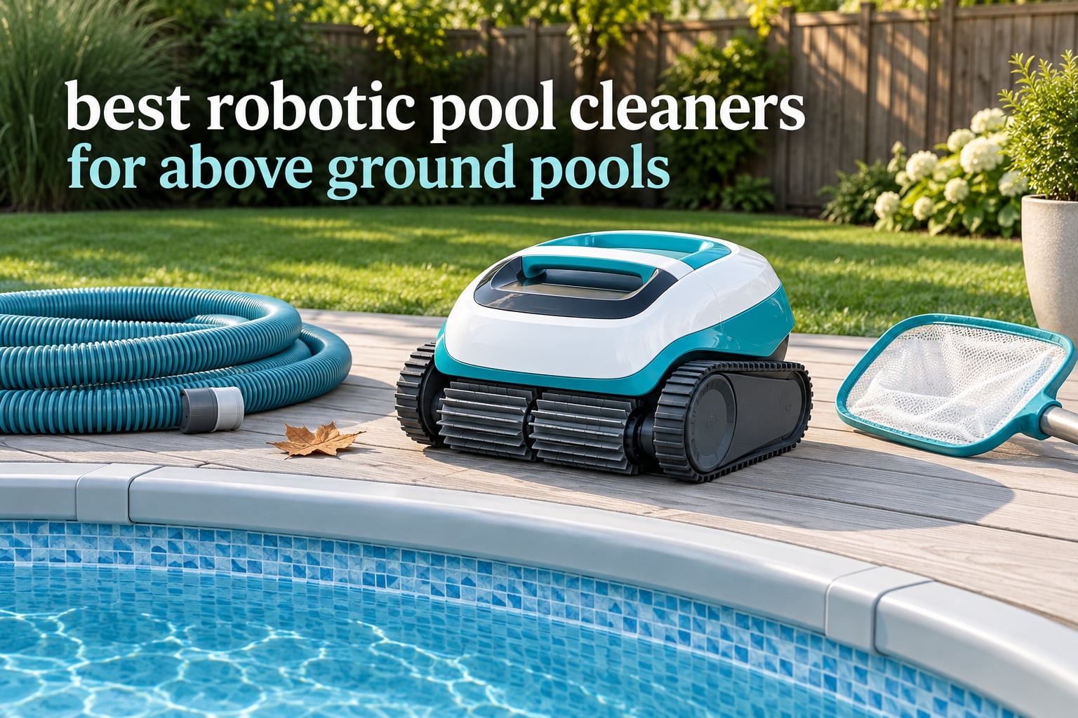 best robotic pool cleaners for above ground pools