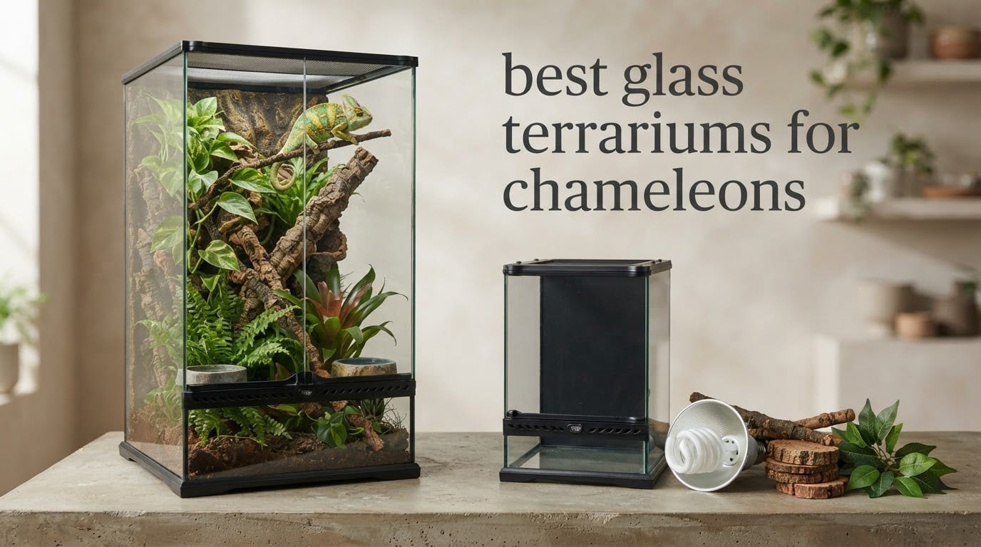 best glass terrariums for chameleons
